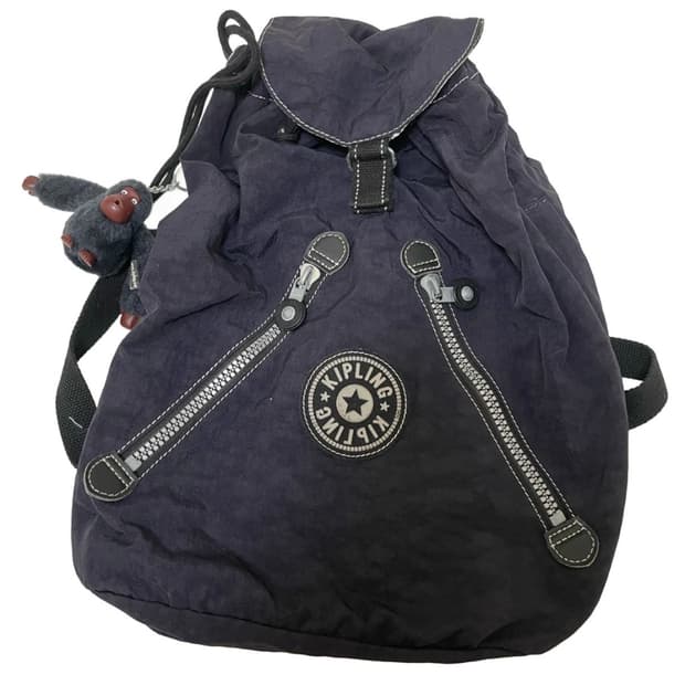 🦧키플링 빈티지 Y2K 네이비 복조리 미니 백팩🦍