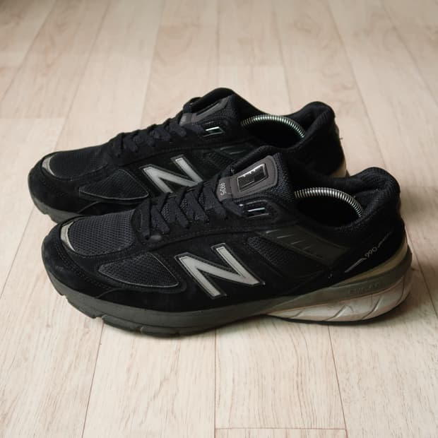 [Made in U.S.A] 뉴발란스 990v5 블랙 스니커즈