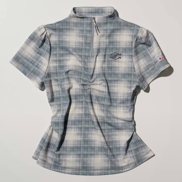 스컬프터 하프집업 Geek Half Zip-Up Blue Gray xs