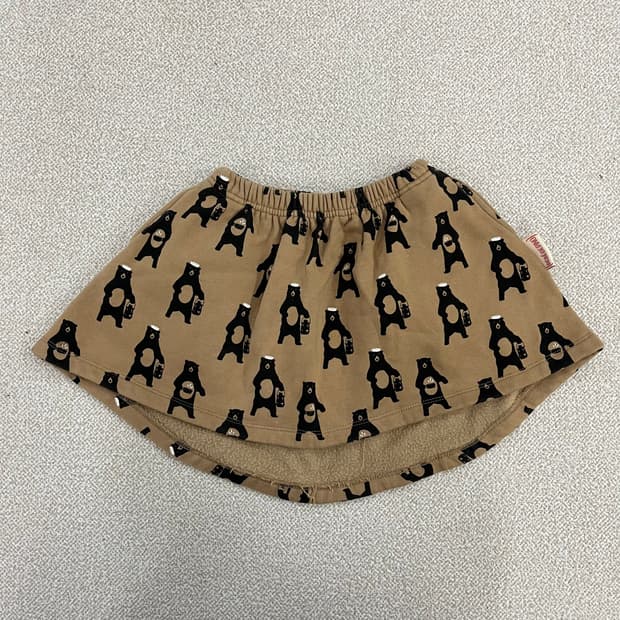 100 베베드피노 키즈 기모 치마 0219M