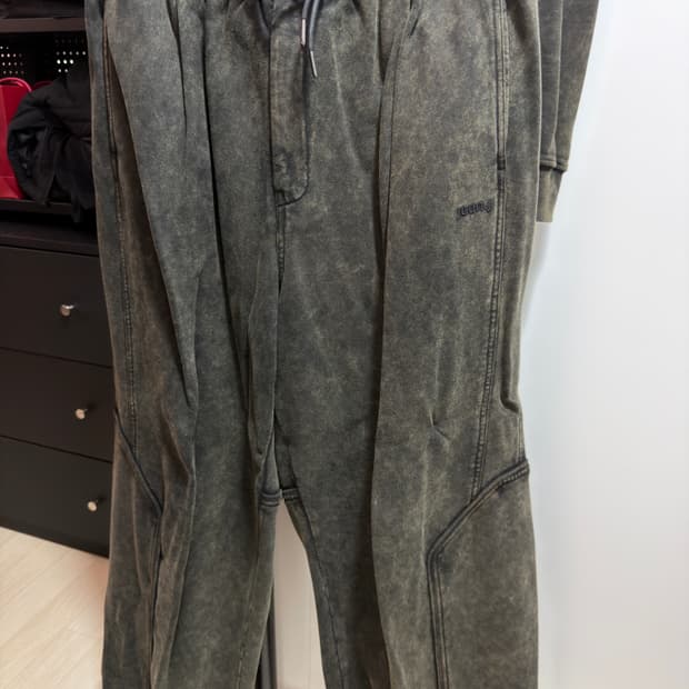 준지 25ss 워싱 스웨트 팬츠 카키 52 jc5121p32h