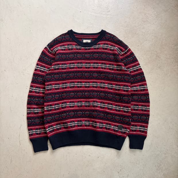 Bison 빈티지 스웨터 니트 XL