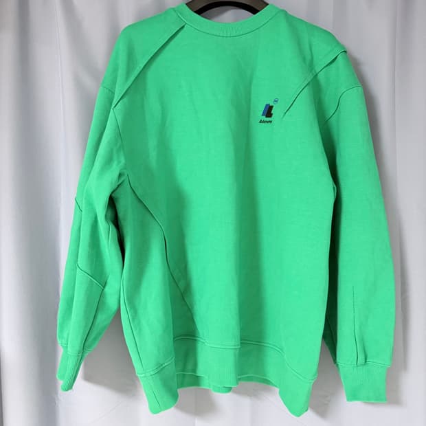 아더에러 자라 맨투맨 그린