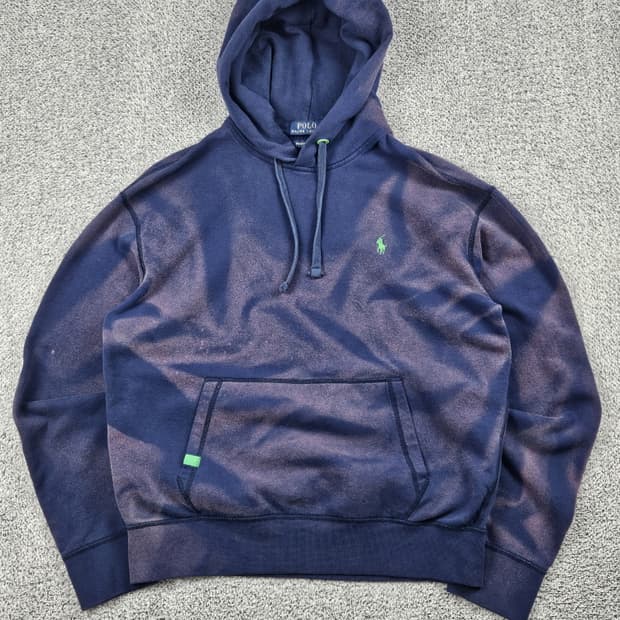 폴로랄프로렌 다잉워시드 커스텀 후드 티셔츠 ( M ) / 10366