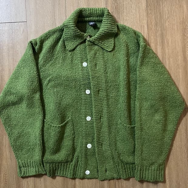 언어펙티드 가디건 - 라임 L