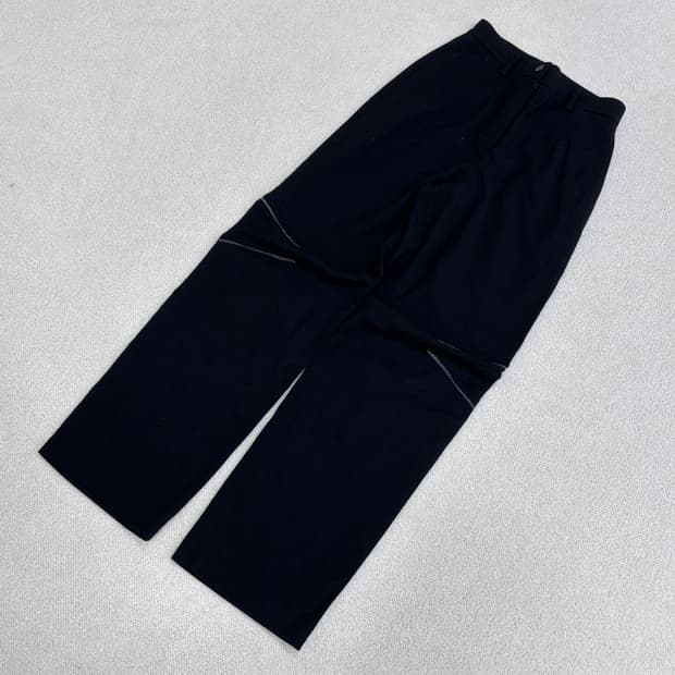 실측확인 마뗑킴 와이드 팬츠 0327E