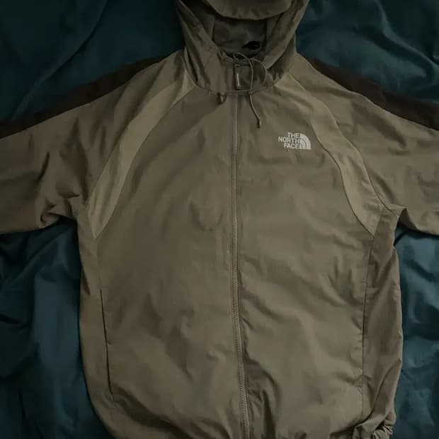 노스페이스 밴든 자켓 베이지/브라운