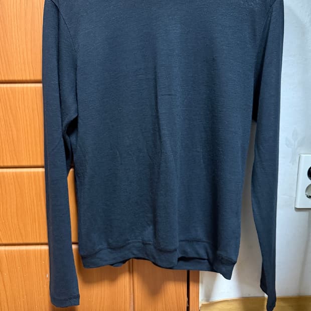 Fin linen top (Black)/46