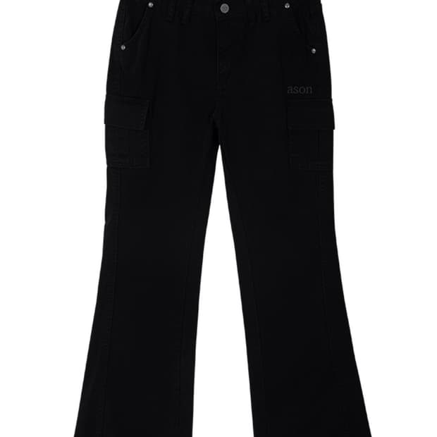 ASON MINUTES CARGO PANTS / BLACK