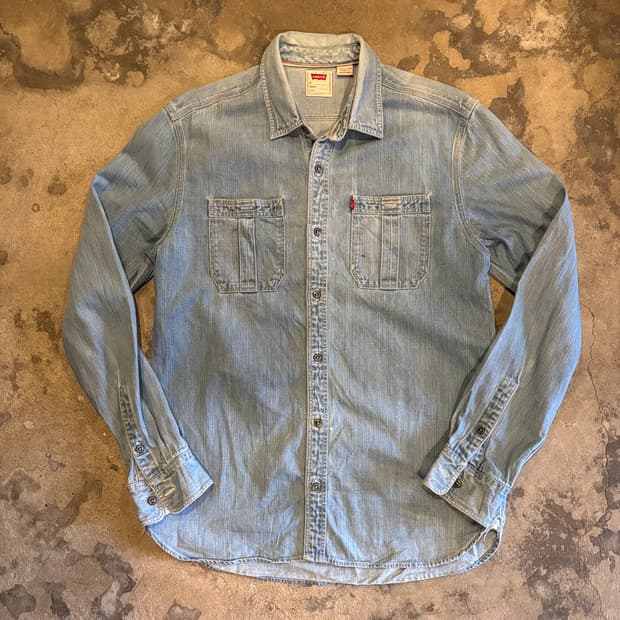 리바이스 워크 셔츠