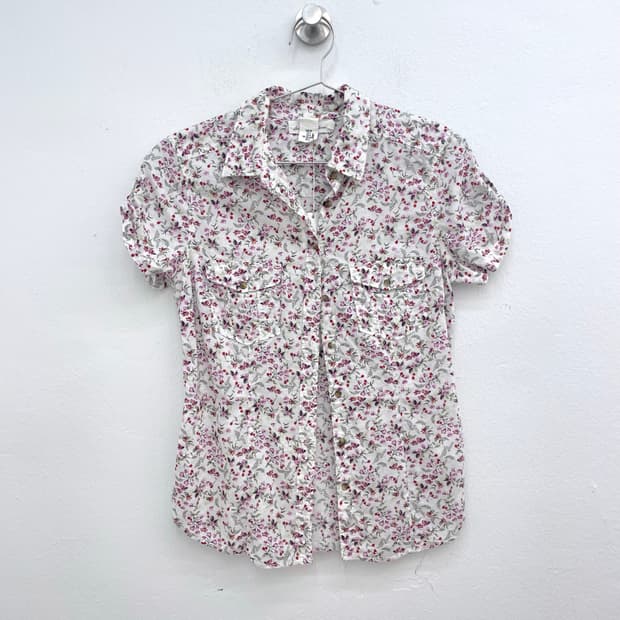 flower pockets shirts