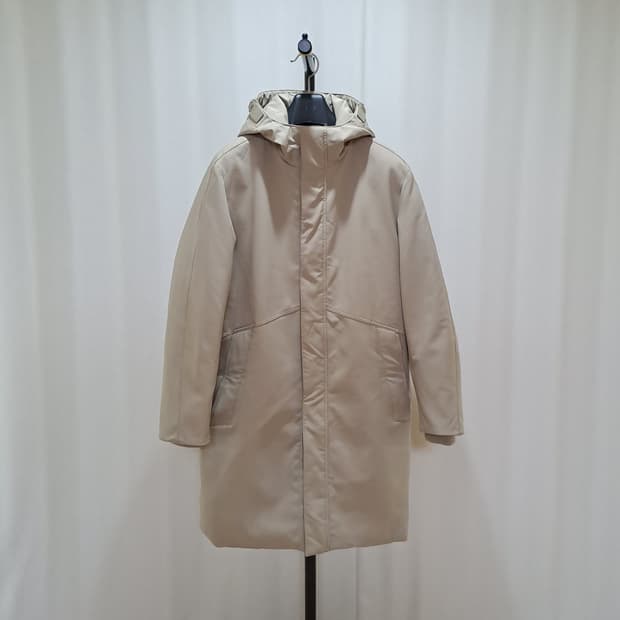 (택포) 솔리드옴므 22FW 128 구스 후드코트 46 A614