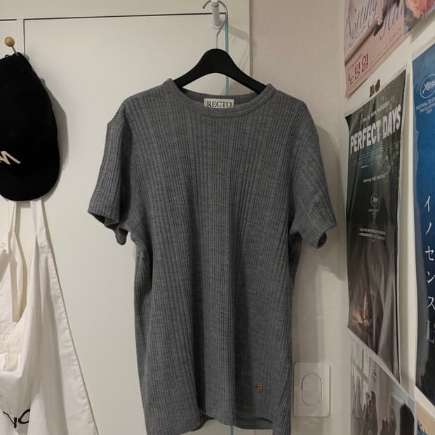 렉토 울 블랜드 반팔 m