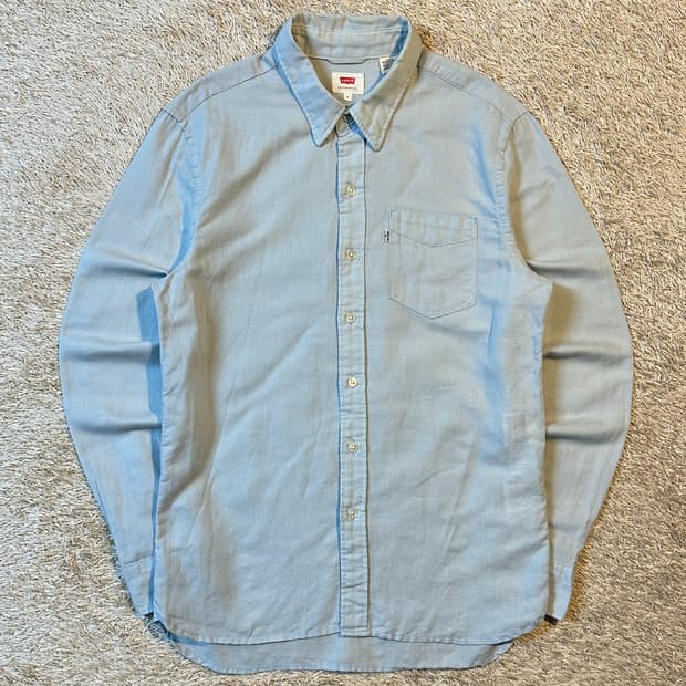 리바이스 LEVI'S 원포켓 데님 셔츠 연청