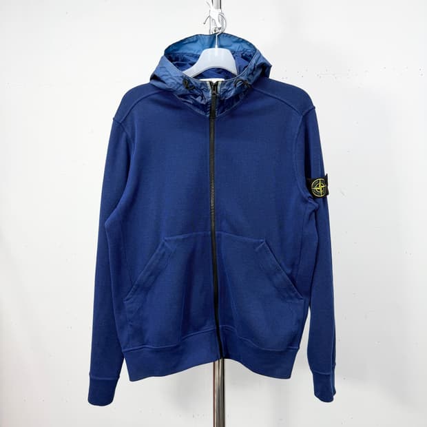 15ss Stone Island tech hoodie zip