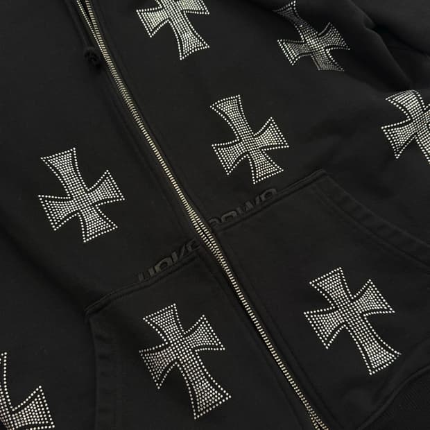 UNKNOWN 파츠후드집업