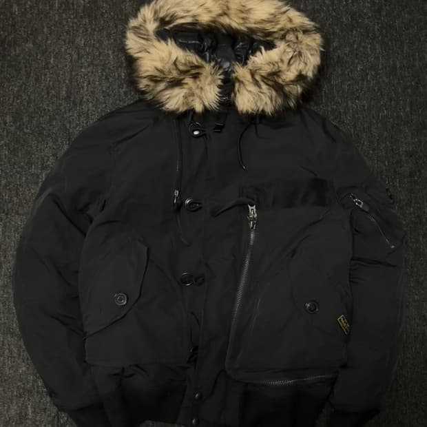 폴로 n2b 유틸리티 덕다운 파카