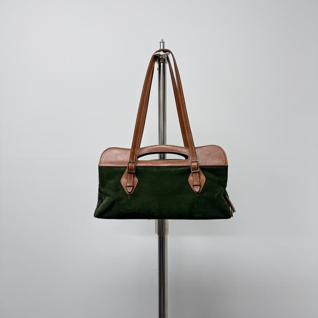 Margaret Howell bi-color horizon bag