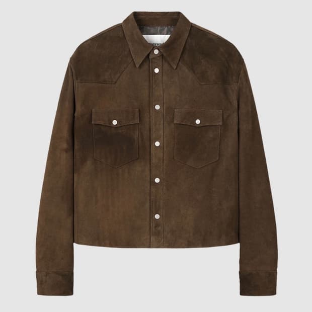 토니웩 스웨이드 크롭 웨스턴 자켓