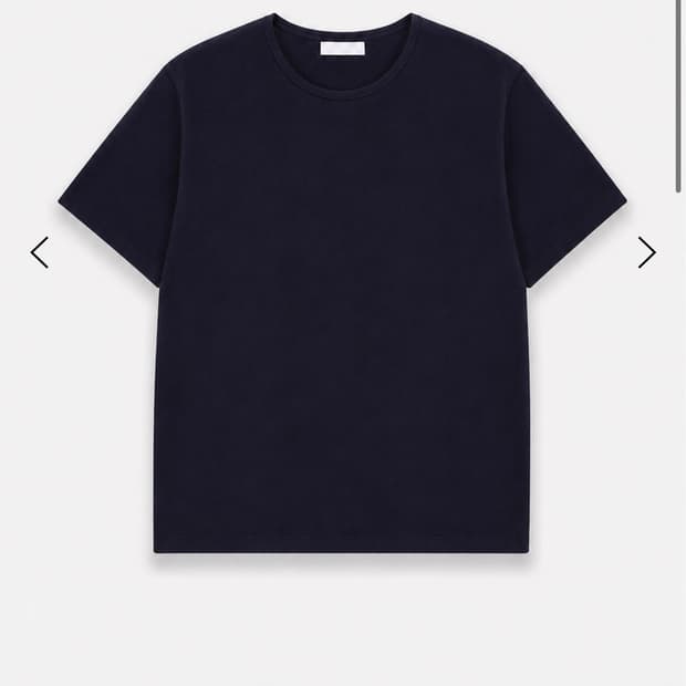 Les Pin t-shirt 20수 (Purple blue) 46사이즈