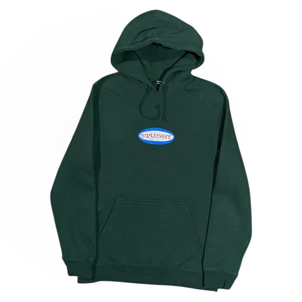 Stussy 스투시 오발로고 후드티
