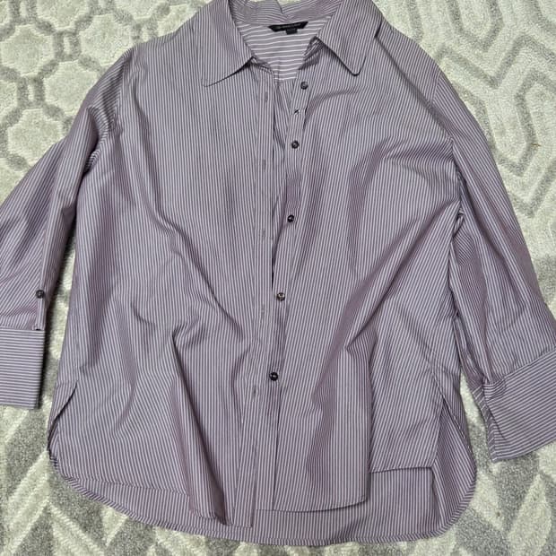 niceclaup
라벤더 퍼플 스트라이프 셔츠