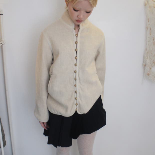 harris tweed wool jacket