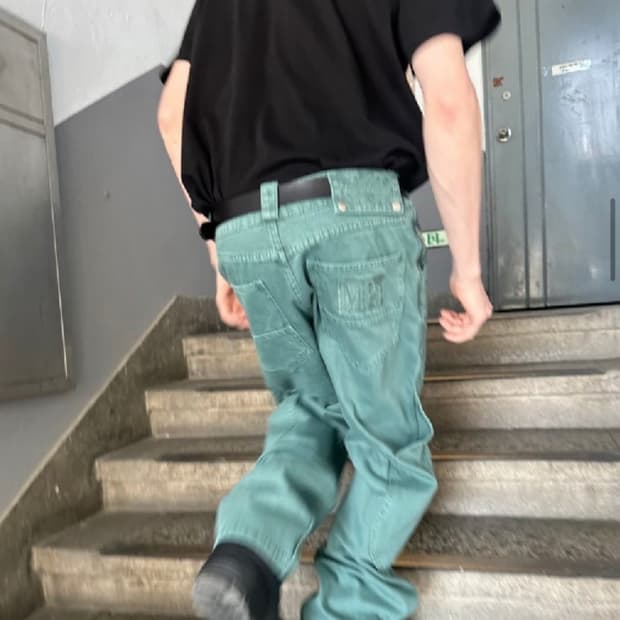 플라스틱 프로덕트 에메랄드 팬츠