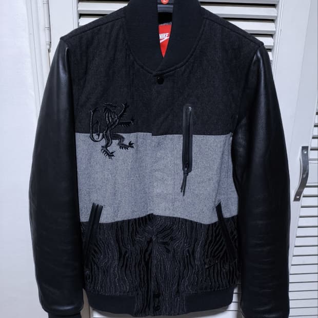 M 나이키 르브론 디스트로이어 LBJ  바시티 스타디움 자켓 