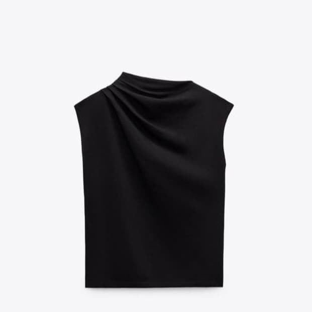 [택O, 자라] 셔링 티셔츠