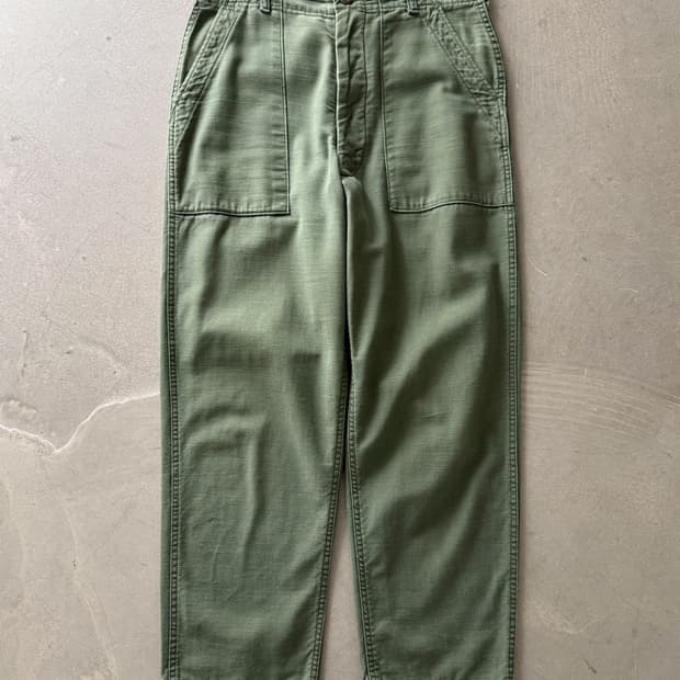 70s U.S Army OG-107 Fatigue Pants