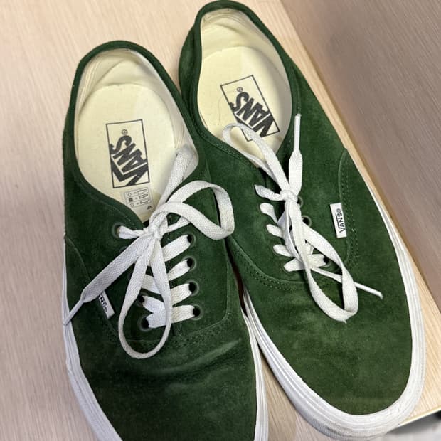 [265] 반스 어센틱 (피그 스웨이드) 더글라스 그린