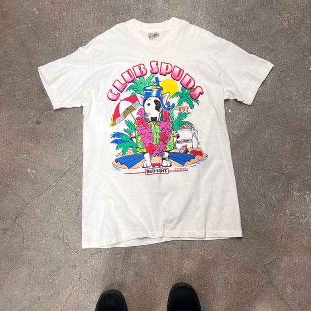 1987년 버드 라이트 스퍼드 맥켄지 클럽 스퍼즈 티셔츠