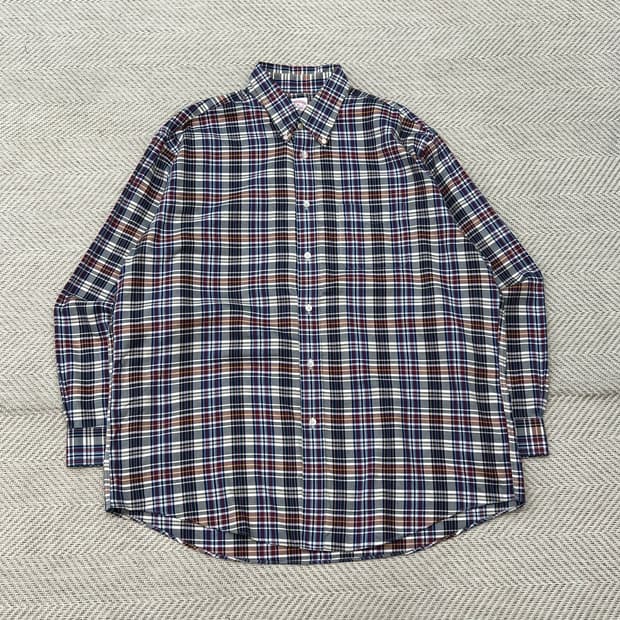 브룩스브라더스 체크셔츠 r3209