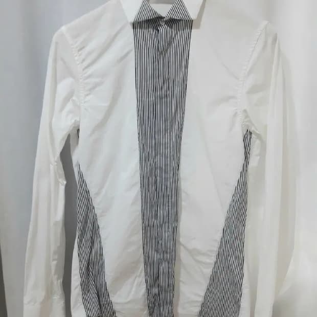 질샌더 스트라이프 셔츠 40