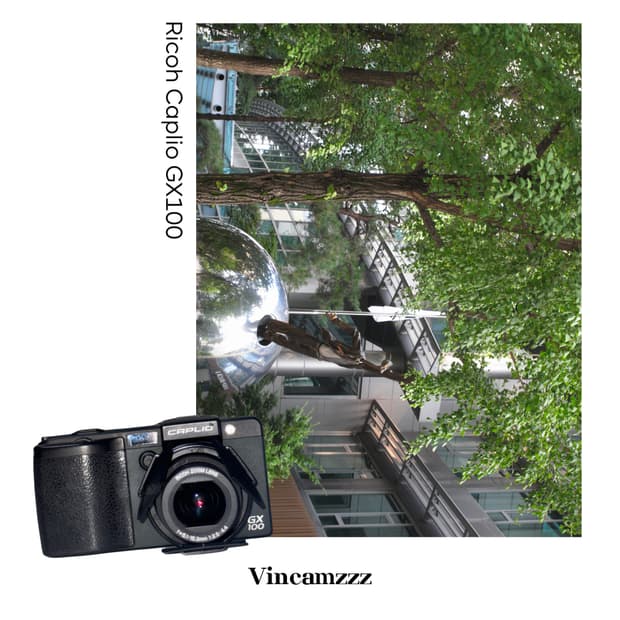 Ricoh 리코 Caplio 카프리오 GX100 디지털카메라