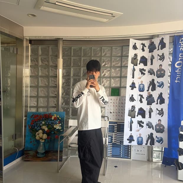 SP-T-17 LOGO LS TEE 로고 LS 티셔츠