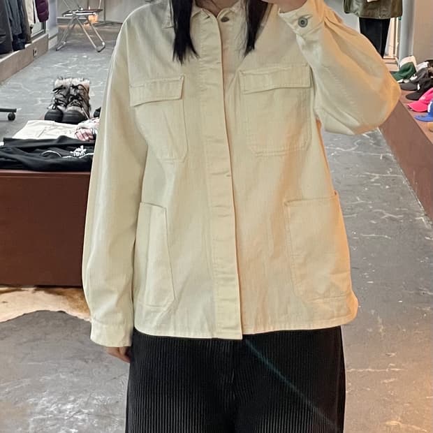 더블알엘 코튼 헤링본 워크자켓 H1774