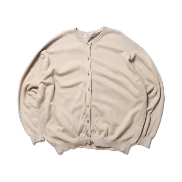 버버리 Burberry Wool Button Cardigan 
