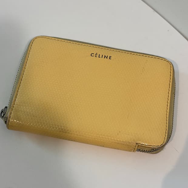 celine 올드셀린 베이비옐로우 지갑