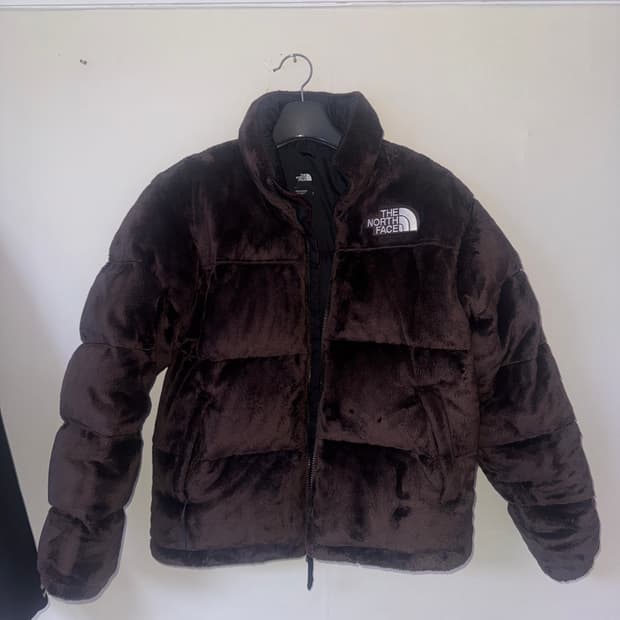 노스페이스 벌사 벨루어 눕시 자켓 콜 브라운 s 