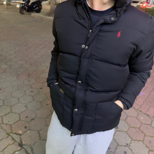 폴로 랄프로렌 덕다운 숏패딩