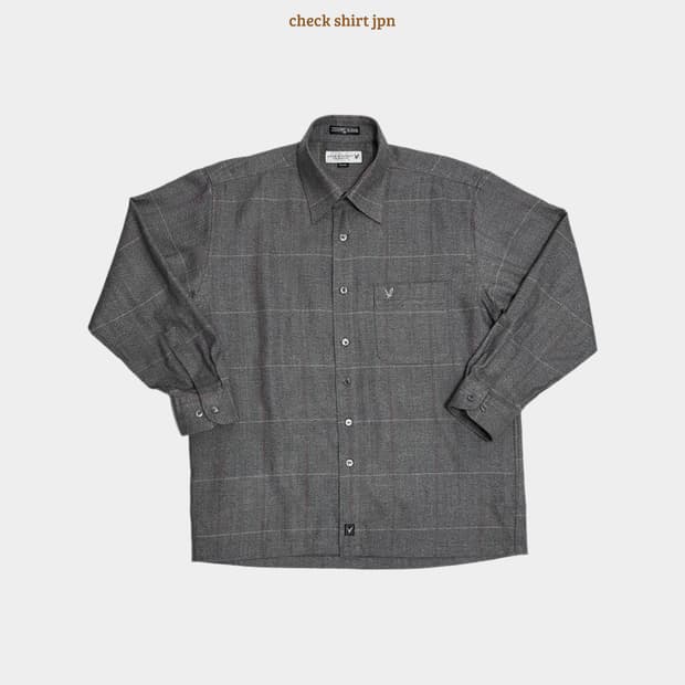 LYLE & SCOTT 라일앤스콧 체크 남방 셔츠 일본빈티지