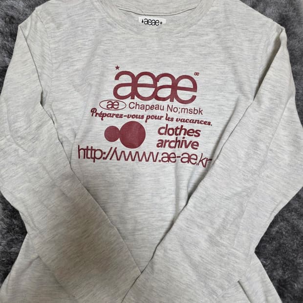 aeae 롱 슬리브 티
