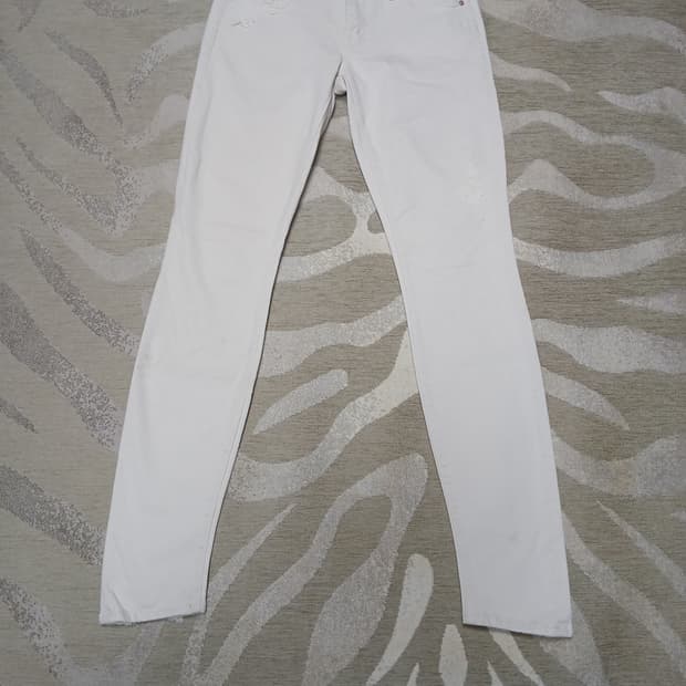 Mother 프리미엄 화이트 데님 팬츠 26 