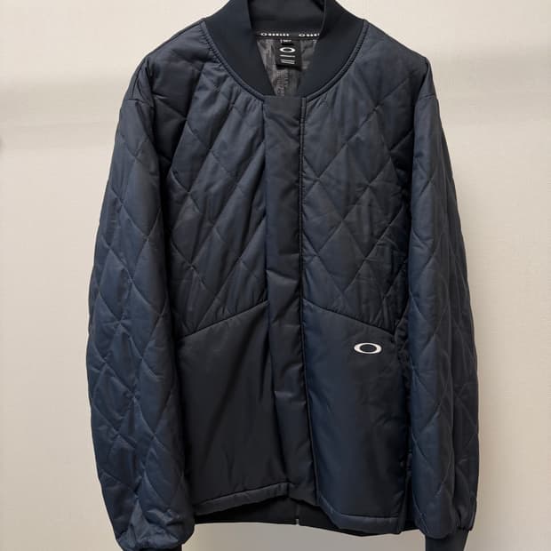 OAKLEY Quilted Zip-up Bomber Jacket