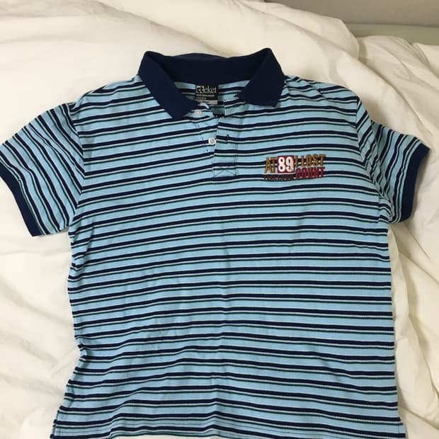 테켓(teket) lost count polo_sky blue