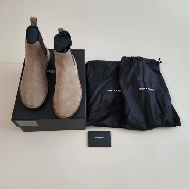 새상품) Saint Laurent 생로랑 남성 앵클부츠 43