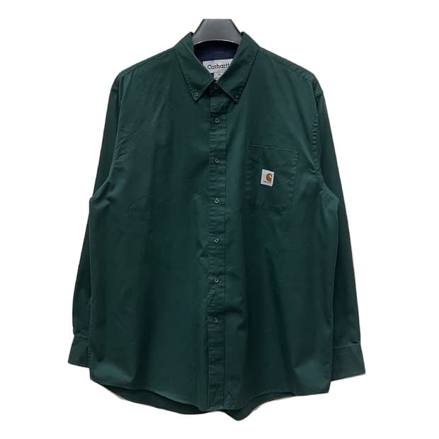 칼하트 리메이크 그린 긴팔 셔츠 남방 XL