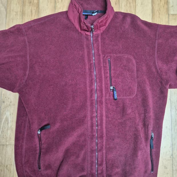 파타고니아 신칠라 집업 레드 2xl